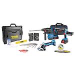 Cordless sets Bosch 18 V 3-piece incl. TBS L-BOXX® 136 & accessories and transport bag