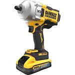 Cordless impact screwdriver DeWALT DCF961, 18 V with 2 x 5.0 Ah Powerstack Batteries and chargers with transport case