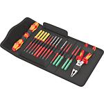 Kit de lames interchangeables VDE Wera Kraftform Kompakt VDE 17 extra slim 1 Tool Finder, 17 pièces