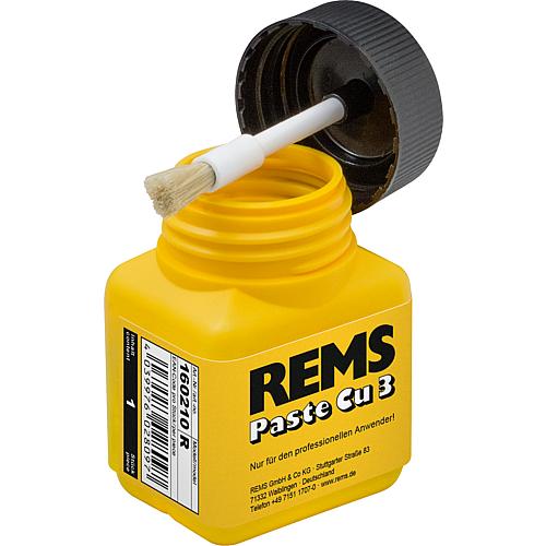 REMS soft solder paste Cu 3 with brush Anwendung 1