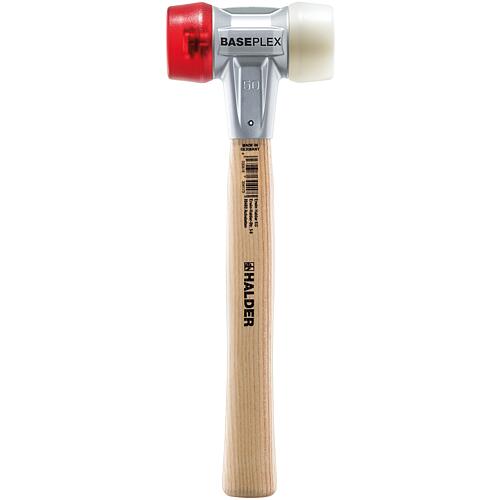 BASEPLEX soft-face hammer with die-cast zinc body Standard 1