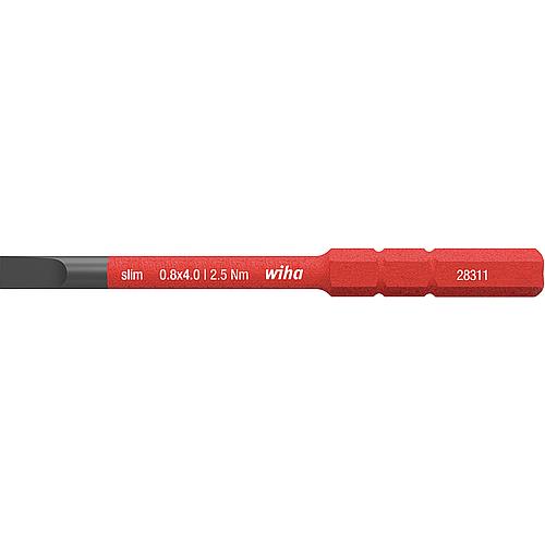 VDE slimBit Wiha® slotted 4.0 x 0.8 mm