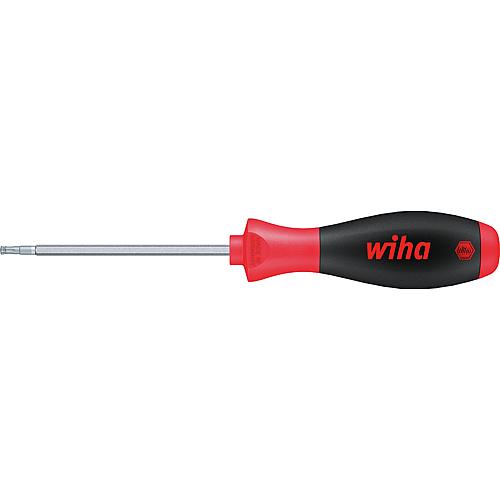 Screwdriver Wiha® SoftFinish Torx® T20, with ball head and hexagonal blade