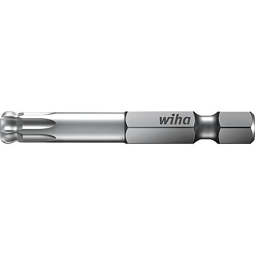 Embout Wiha® 1/4" Torx® avec tête sphérique, T20 x 50 mm