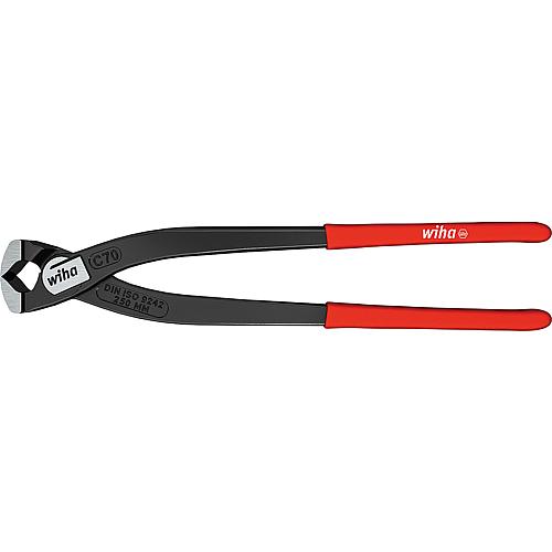 Fitting pliers, burnished, plastic handles Standard 1