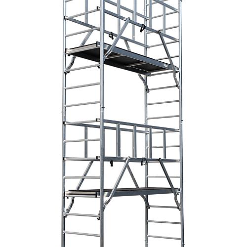 Mobile scaffold ProTec, working height approx. 12.30 m