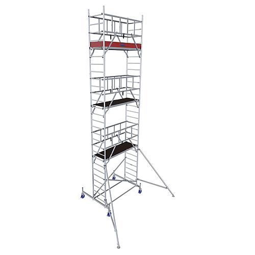 Mobile scaffold ProTec, working height approx. 8.30 m Standard 1