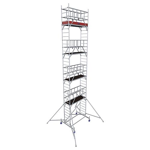 Mobile scaffold ProTec, working height approx. 10.30 m Standard 1
