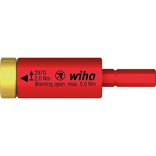 Couple VDE adaptateur Wiha® easyTorque pour slimBits et slimVario®, max. 2,0 Nm