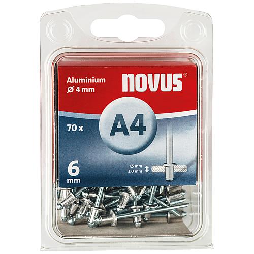 Rivets aveugles aluminium Standard 12