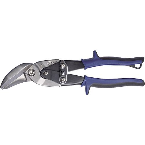 Figure and throughfeed shears 45 mm left cutting, length 230 mm