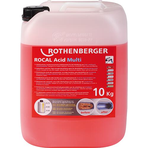 Détartrant concentré ROCAL Acid Multi 10kg