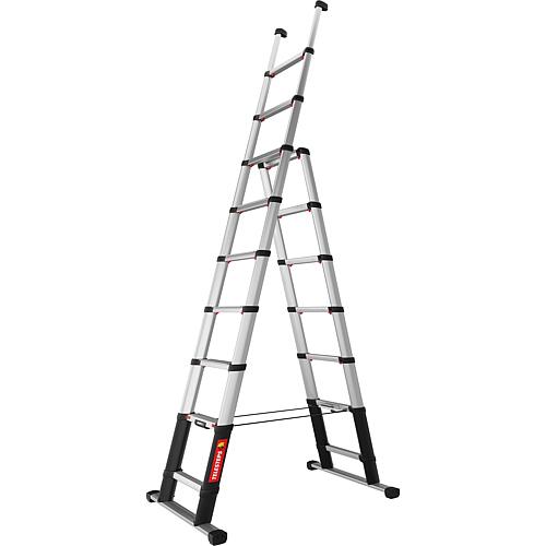 Telescopic combination ladder Telesteps PrimeLine 3.0 metres