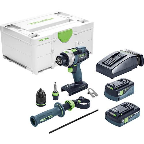 Cordless impact drill TPC 18/4 5.0/4.0 I-Plus QUADRIVE, 18 V