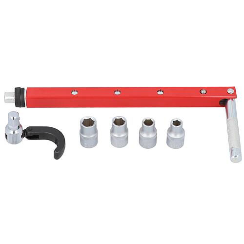 Telescopic standpipe nut spanner set Anwendung 3