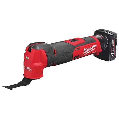 Cordless multifunction tool Milwaukee M12FMT-422X, 12V with 1x 2.0 Ah, 1x 4.0 Ah battery and charger