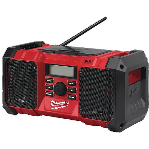 Cordless and mains operated radio, 18 V Anwendung 1