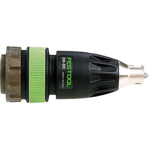 Festool bit holder, with FastFix attachment, for 1/4" hexagon bit and depth stop