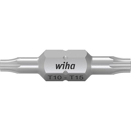 Double bit Wiha TORX® T10 / T15 PU = 10 pcs