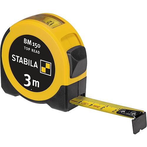 Pocket tape measure Stabila BM 150, 3 m, metric scale