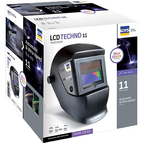 Welding helmet LCD TECHNO 11 TRUE COLOR Anwendung 1