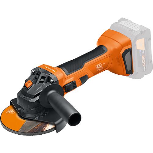 Cordless angle grinder Fein CCG 18-125-7 AS without battery and charger