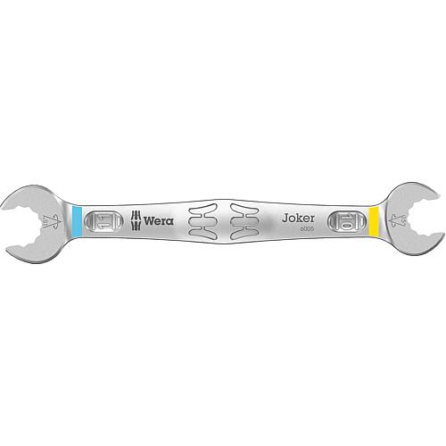 Open-ended spanner WERA SW 10x11 metric 6005 Joker Double