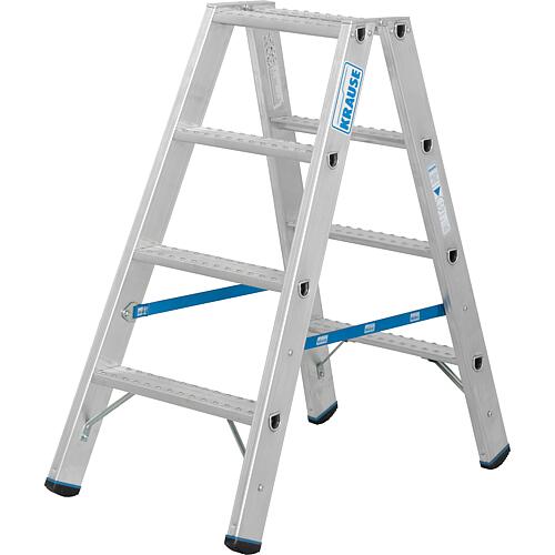 Double ladder Krause Stabilo 2x4 anti-slip steps