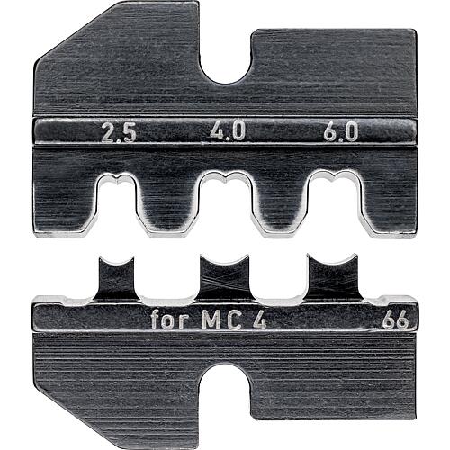 Crimping insert - for crimping system pliers, solar connector MC4 (Multi-Contact) Standard 1