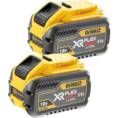 Cordless sets (Dewalt DCB547X2-XJ 54V/18V with 2 x 9.0 Ah battery XR FlexVolt