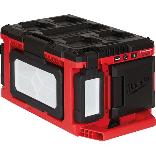 Lampes de travail LED sans fil et sur secteur Milwaukee, M18POALC-0, sans batterie ni Chargeur Standard 1