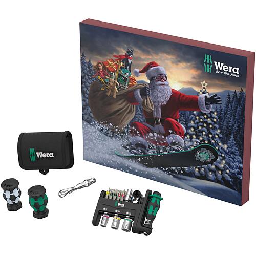 Advent calendar 2024 Wera®, 25 pieces Anwendung 2