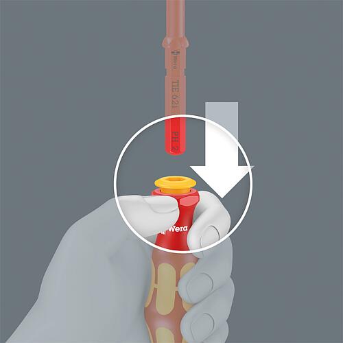 Kit de lames interchangeables VDE WERA Kraftform Kompakt à fente, Phillips, Pozidriv, PlusMinus/Pozidriv, Torx®, 17 pièces