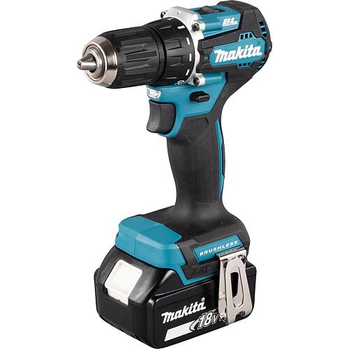 Cordless drill/screwdriver DDF487RFE3, 18 V with 3 x 3.0 Ah Batteries, Chargers and transport case Standard 1