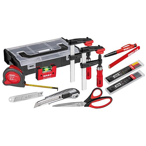 Hand tools set Sola 11-piece in L-Boxx mini