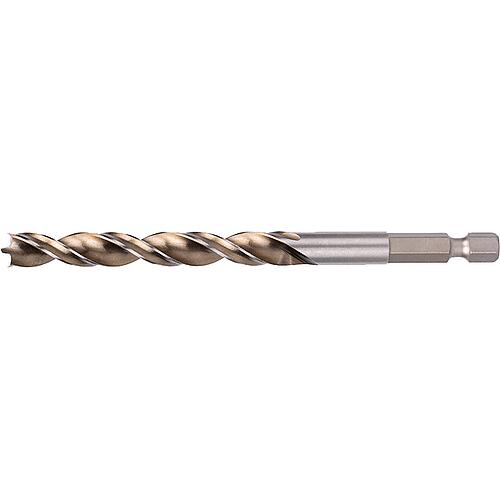 Holzspiralbohrer Alpen HSS TIMBER TWIST, mit 1/4''-Sechskantschaft Standard 1