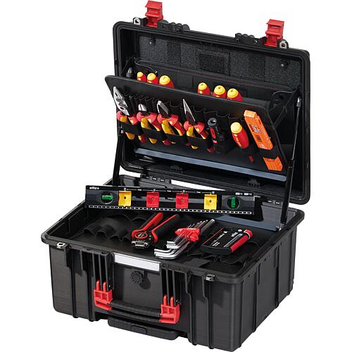 Coffret à roulettes Wiha XL 2 Trolley electric, 60 pièces Standard 1