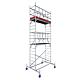 Aluminium mobile scaffold MONTO ProTec, working height approx. 6.30 m