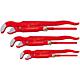 Corner pipe wrench 45° Super S 3-piece Standard 1