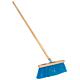 Ideal winter/foliage broom, 400 mm, PP bristles 14 cm, blue, long shaft 140 cm