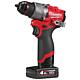 Perceuse-visseuse à percussion sans fil Milwaukee M12FPD2-402X, 12 V avec 2x 4,0 Ah batteries et chargeur