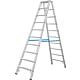 Double ladder Krause Stabilo 2x10 anti-slip steps