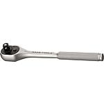 Reversible ratchet with drive 12.7 mm (1/2”) for socket wrench inserts