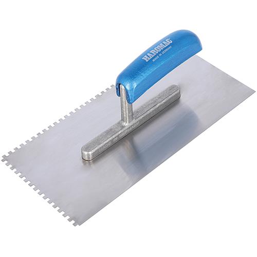 Trowel steel, serrated Anwendung 1