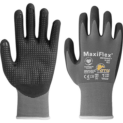 Breathable plumbing gloves, size 9 1 pair