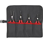 Precision locking ring pliers set, 4-piece