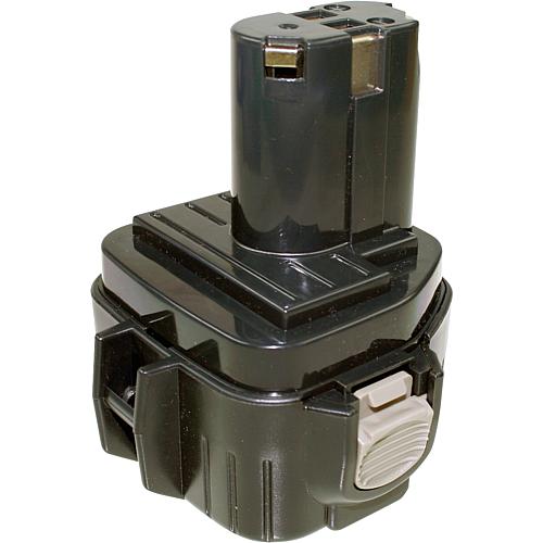 Replacement battery suitable for Makita, Ni-MH, 12 V, 2.0 Ah