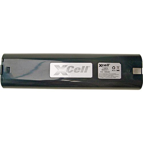 Replacement battery suitable for Makita, Ni-MH, 9.6 V, 2.0 Ah Standard 1