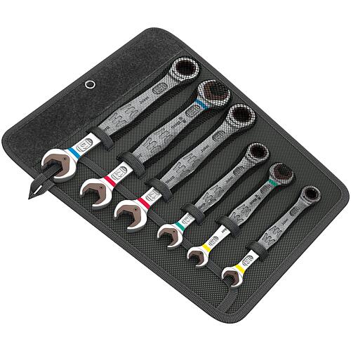 Reversible ratchet spanner set Joker, 6-piece Standard 1