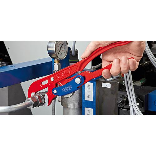 Pipe wrench S-jaw with rapid adjustment Anwendung 2